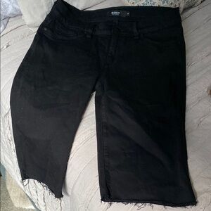 Hudson Jeans Black Bermuda Shorts